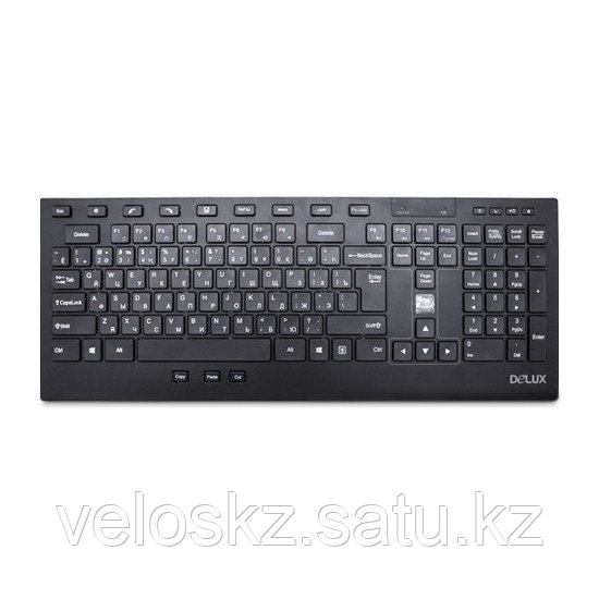 Клавиатура беспроводная Delux DLK-2200GB