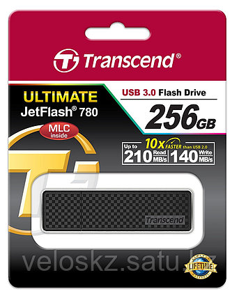 USB Флеш 256GB 3.0 Transcend TS256GJF780 черный, фото 2