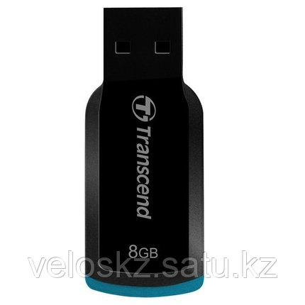 USB Флеш 8GB 2.0 Transcend TS8GJF360 черный-синий, фото 2