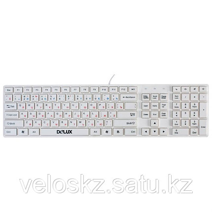 Клавиатура проводная Delux DLK-1000UW USB, фото 2
