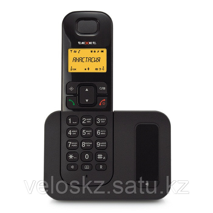 Телефон беспроводной Texet TX-D6605А черный