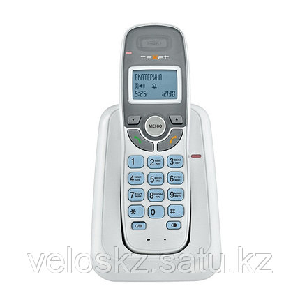 Телефон беспроводной Texet TX-D6905А белый, фото 2