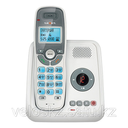 Телефон беспроводной Texet TX-D6955А белый, фото 2