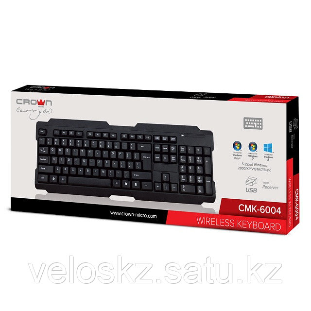 Клавиатура беспроводная Crown СМK-6004