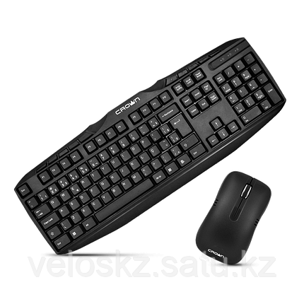 Комплект клавиатура+мышь беспроводные Crown CMMK-952W, фото 2