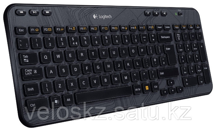 Клавиатура беспроводная Logitech K360 черный