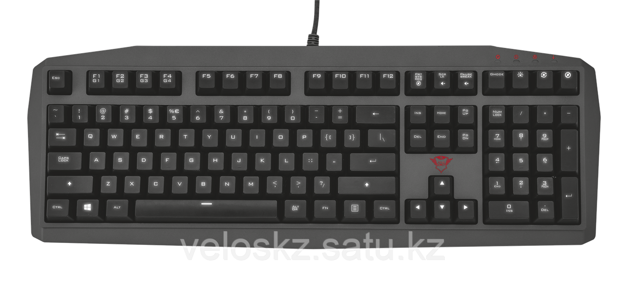 Клавиатура игровая TRUST US GXT880 MECHANICAL KB черный