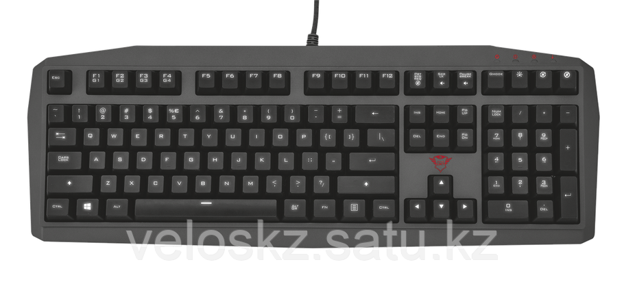 Клавиатура игровая TRUST US GXT880 MECHANICAL KB черный, фото 2