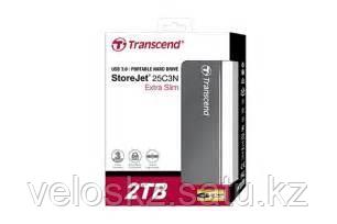 Внешний жесткий диск Transcend TS2TSJ25C3N, 2000Гб, USB 3.0, 2.5"