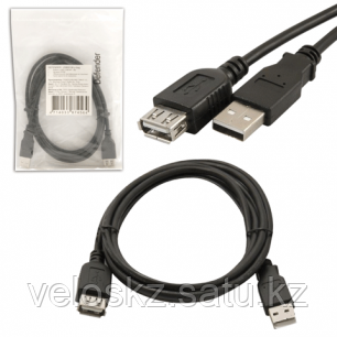 Кабель для принтера Defender USB04-06 USB 2.0 AM-->BM (пл. пакет), фото 2
