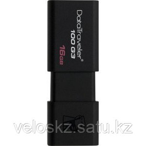 USB Флеш 16GB 3.0 Kingston DT100G3/16GB черный, фото 2