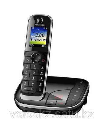 Телефон беспроводной Panasonic KX-TGJ320UCB Black-silver, фото 2