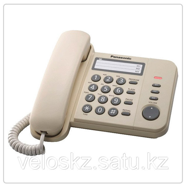Телефон проводной Panasonic KX-TS2352 RUW