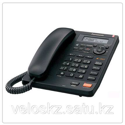 Телефон проводной Panasonic KX-TS2570 RUW , фото 2