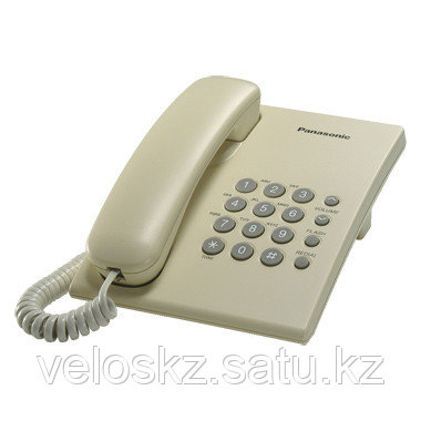 Телефон проводной Panasonic KX-TS2350 RUW, фото 2