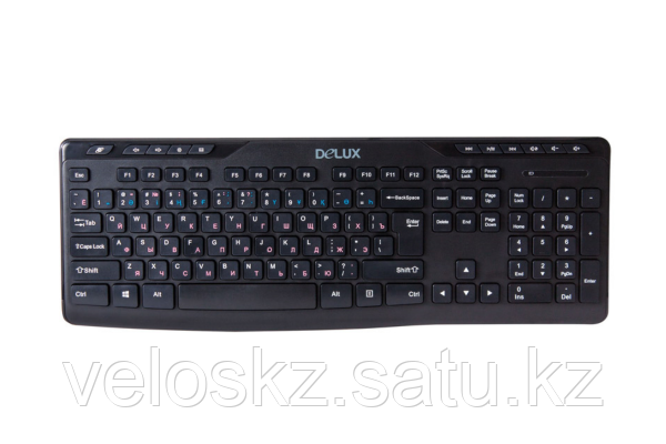 Клавиатура беспроводная Delux DLK-06GB, фото 2