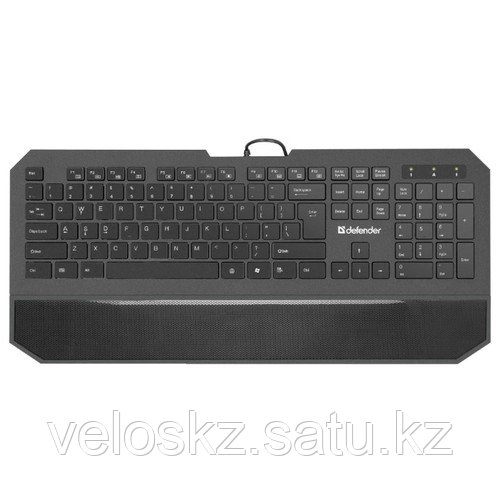 Клавиатура проводная Defender Oscar SM-600 Pro черный