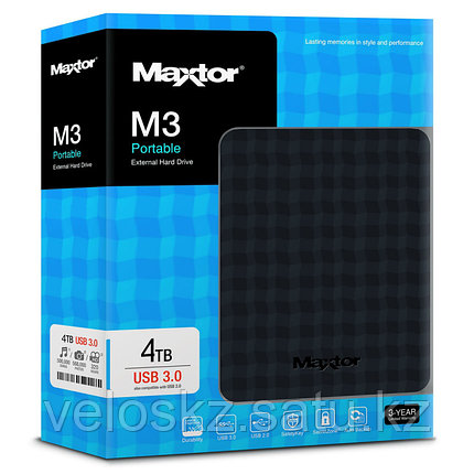 Внешний HDD Seagate (Maxtor) 4Tb STSHX-M401TCBM USB 3.0 2,5 M3 Portable черный, фото 2