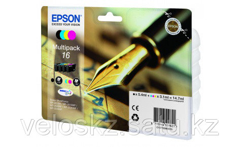 Картридж Epson C13T16264012 мультипак для WF2010 new, фото 2