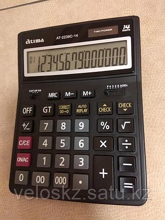 Калькулятор настольный Atima AT-2239C-14, фото 2