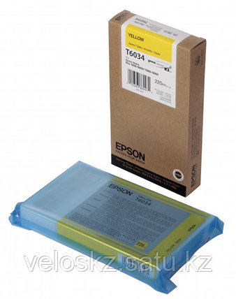Картридж Epson C13T603400 SP-7880/9880 желтый, фото 2