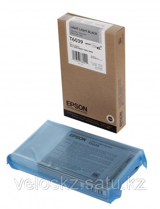 Картридж Epson C13T603900 SP-7880/9880 светло-серый, фото 2